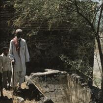 Ruins of a paper vat, Erandol, Maharashtra, India, 1985